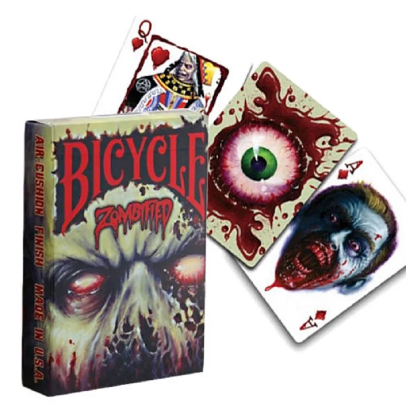 Велосипед Zombified игральные карты велосипед зомби V3 колода коллекционный покер USPCC