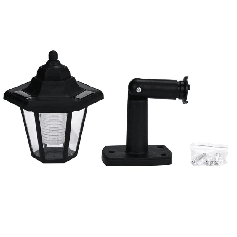 Винтажная светодиодная настенная лампа на солнечной батарее водонепроницаемый