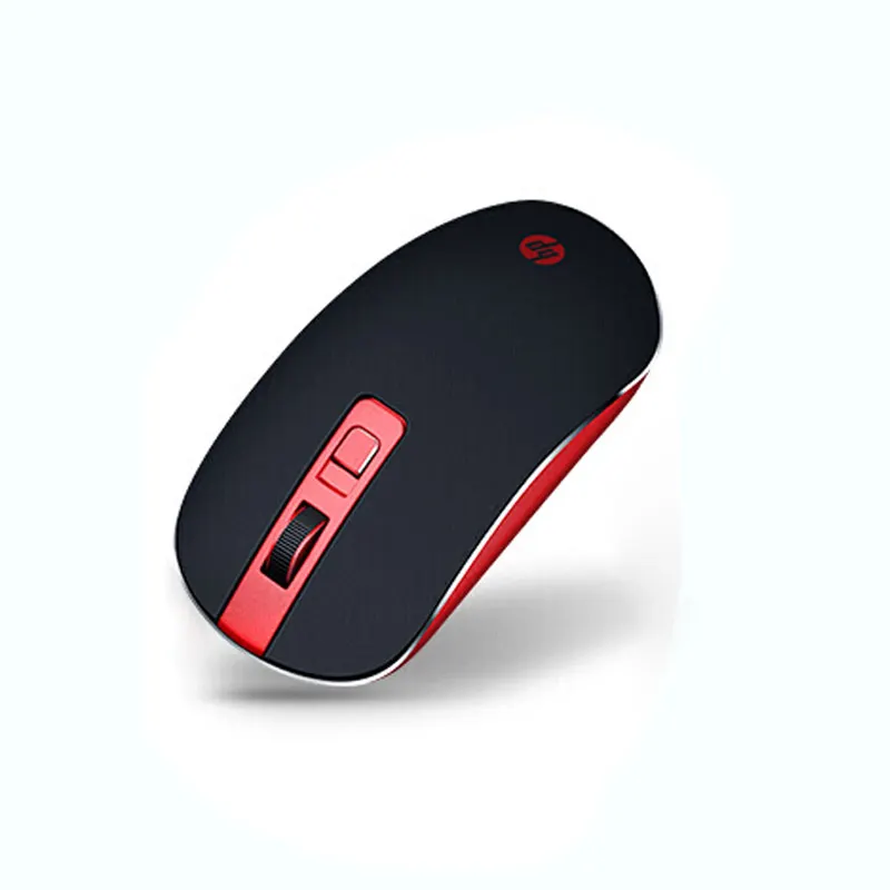 Red HP-S4000 Мышь hp Беспроводная оптическая беспроводная мышь S4000 800/1200/1600 dpi Регулируемая Высококачественная игровая мышь 2,4G для ПК ноутбука компьютера - Цвет: Red HP-S4000