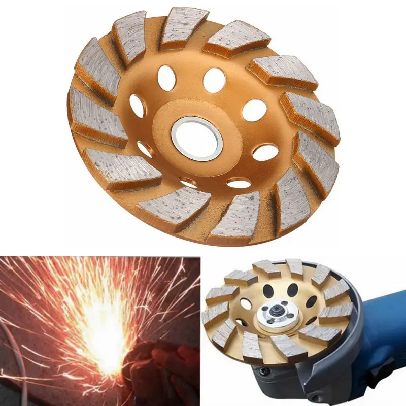 

1pc 100mm Diamond Grinding Wheel Concrete Cup Wheel Disc for Concrete Granit Stone Grinding Wheel