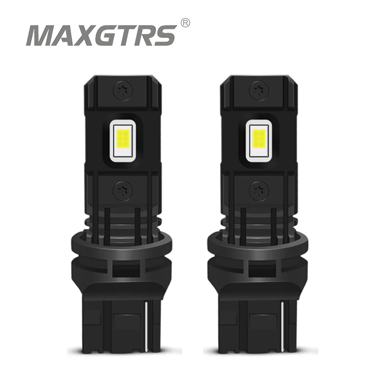 

2x T20 LED CANBUS 7440 W21W CSP Chip Auto LED Reverse Backup DRL Lamp Car Turn Signal Light LED Bulb 6000K White