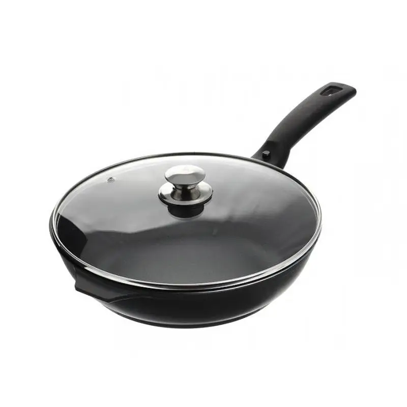 Сковорода Kukmara Традиция 26 см с антипригарным покрытием со съемной ручкой