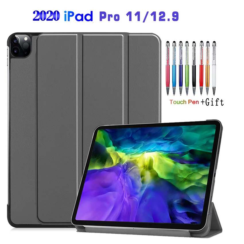 Чехол для iPad Pro 12 9 4-го поколения 2020 11 2-го чехол-книжка с подставкой дюйма