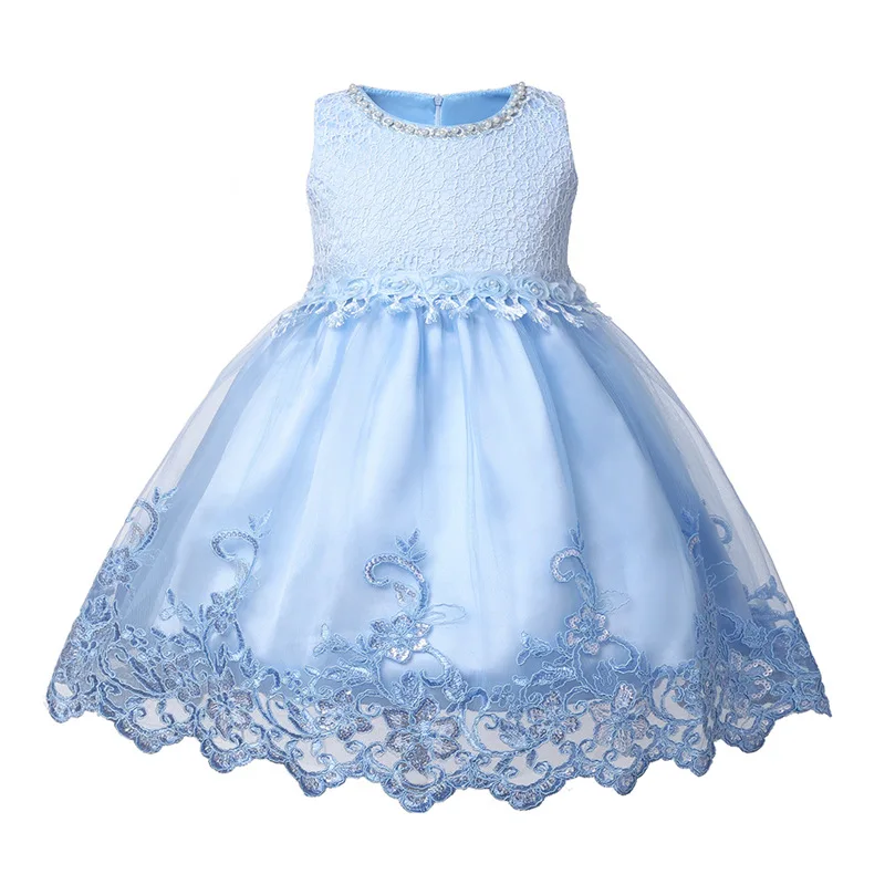 

Flower Girls Wedding Dress summer Autumn Children Princess Dress Kids Lace Dresses For Girls Birthday Party Dress 1-8 year