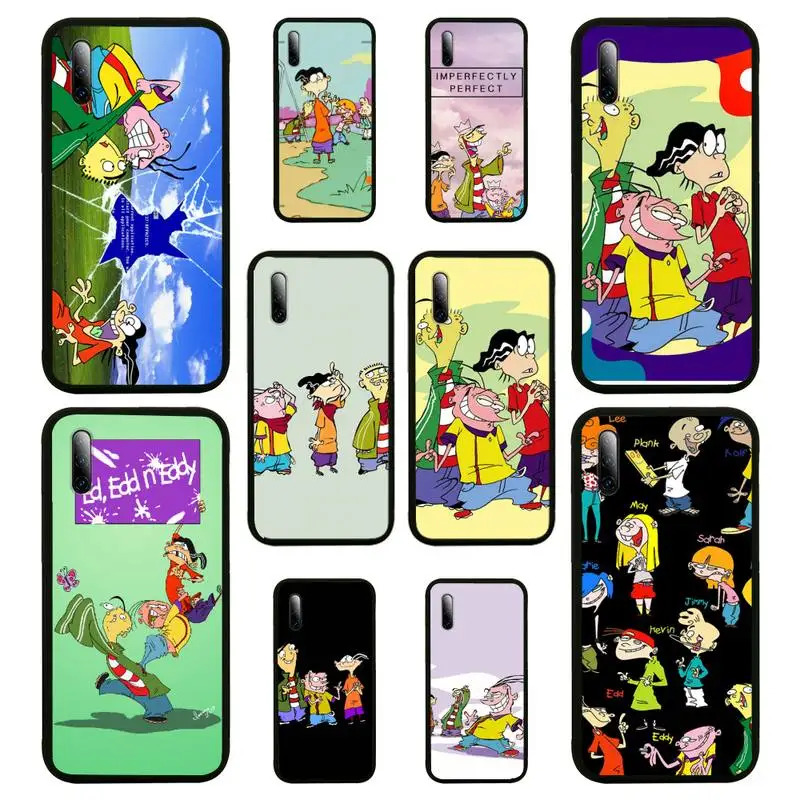 Ed Edd N Eddy чехол для телефона Samsung S6 S7 S8 S9 S10 E S20 Edge plus lite 2019 черный мягкий nax fundas