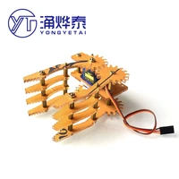yyt servo mechanical claw 9g servo acrylic manipulator no 51 robot symmetrical gripper