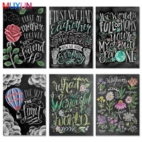 5d diamond painting blackboard drawing art diamond embroidery cartoon picture diamond new arrivals home decoration for home h817