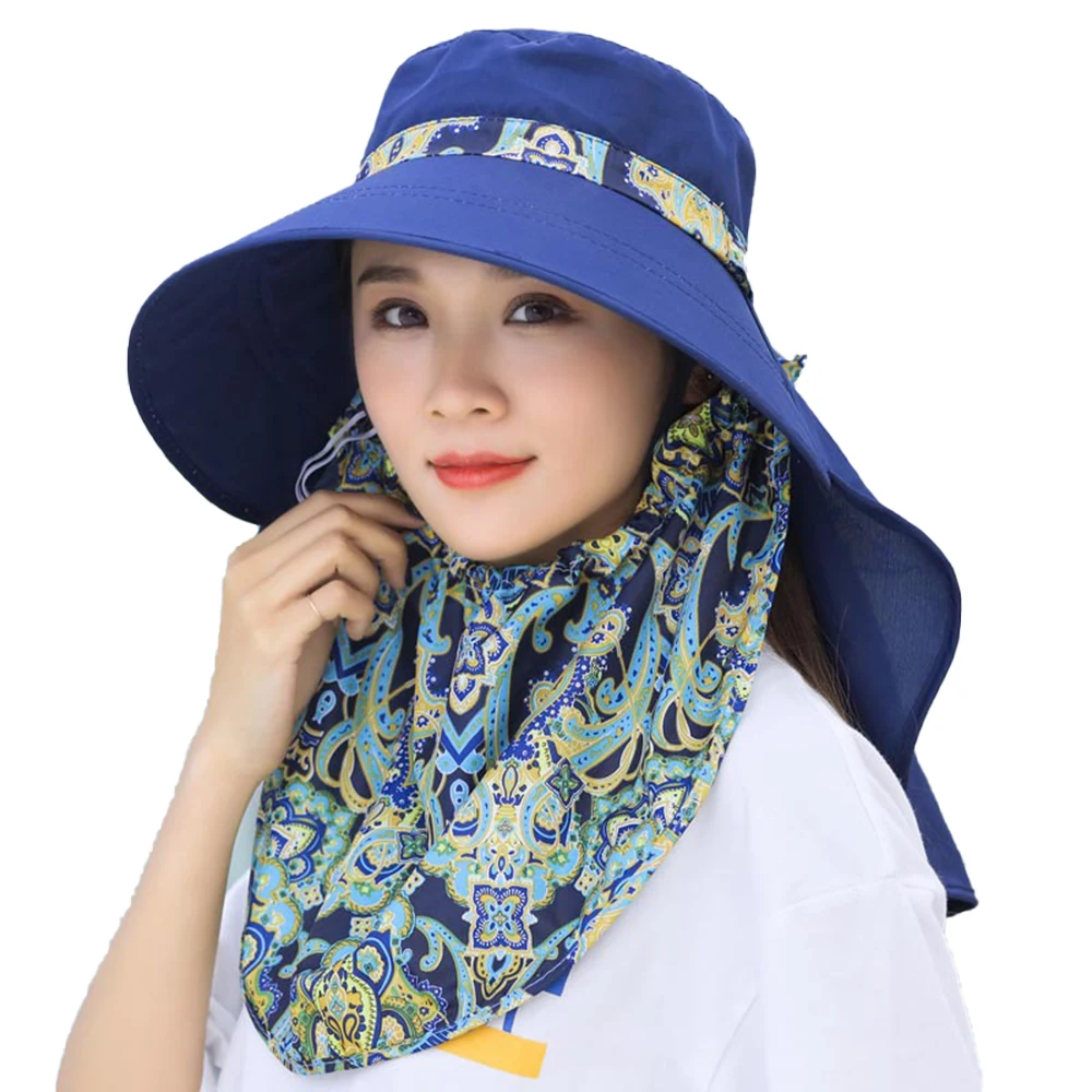 Новинка 2020 Женская Складная Солнцезащитная шляпа женская летняя пляжная с