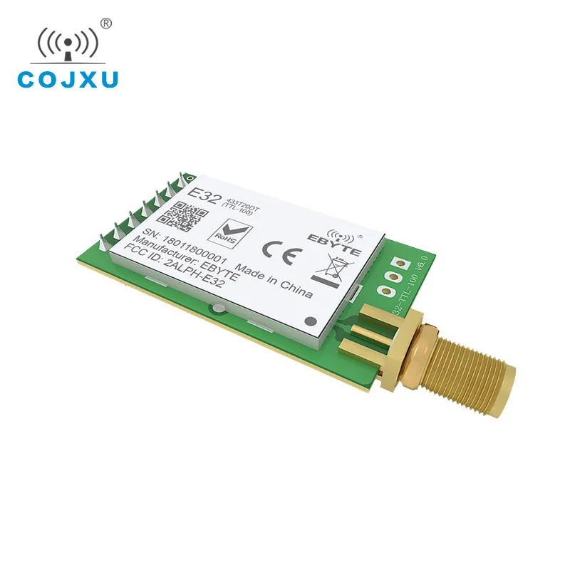 Lora SX1278 TCXO 433 МГц cojxu E32-433T20DT Беспроводной радиочастотный модуль SMA-K разъем LoraWAN IOT