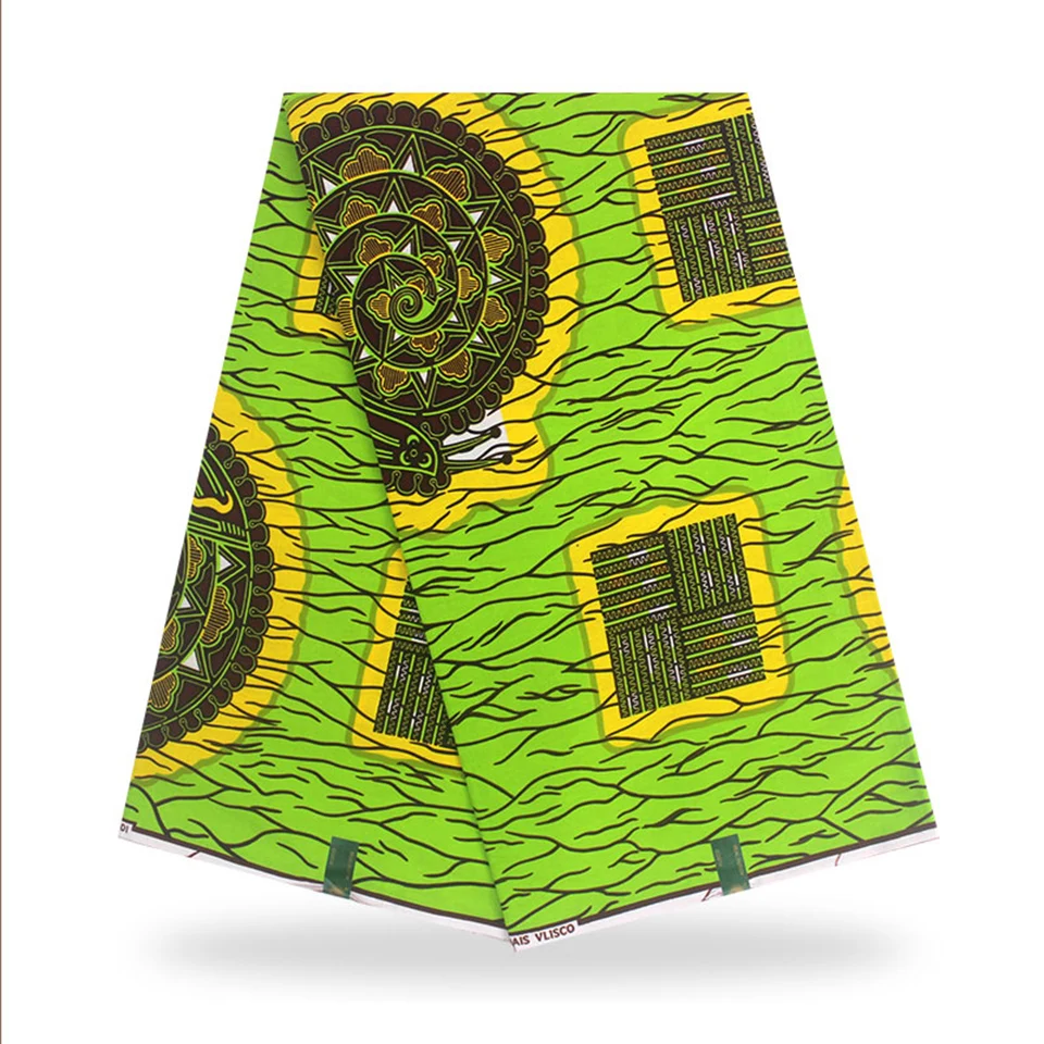 

6 Yards Mitex Wax Print/ African Fabrics Kitenge/Pagnes/Tissues Africain/ Lapa/Chitenge Y-682