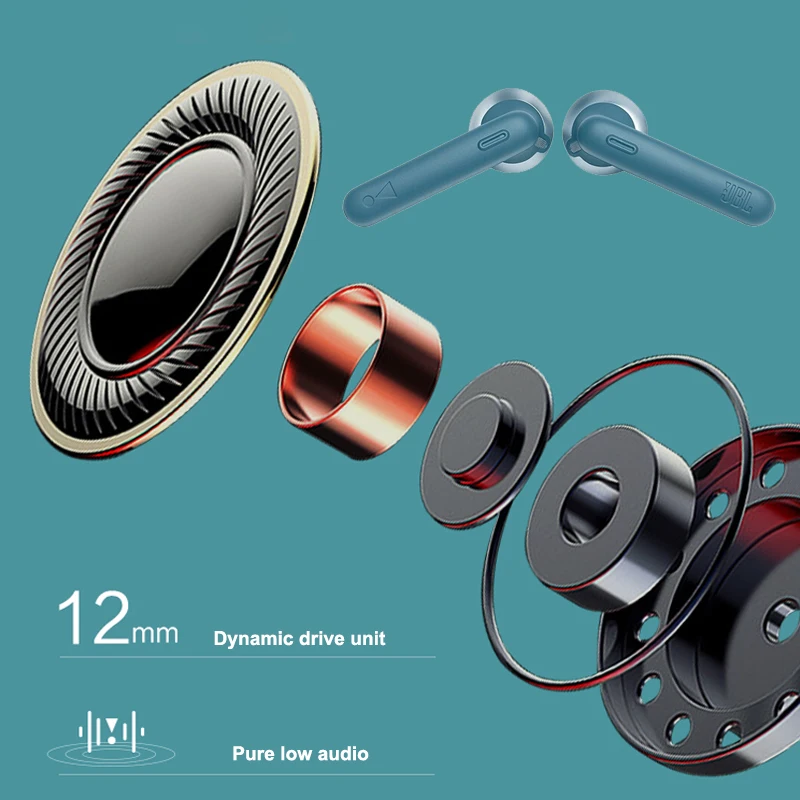 Оригинальные беспроводные наушники JBL TUNE 220 TWS Bluetooth-наушники T220TWS стереонаушники