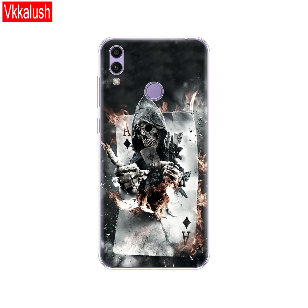 Silicon Soft TPU Back Case For Huawei Honor 8C 6.26'' Inch Protect Phone Cover 8c Shell Coque | Мобильные телефоны и