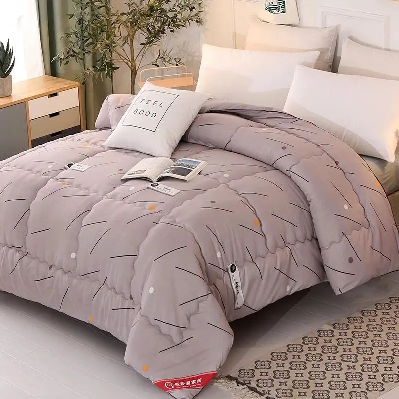 Милый Мультфильм Зима утолщаются одеяла постельное белье весна и осень спальня