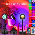 Проектор с проектором заката, Bluetooth Ночник, дистанционное управление через приложение закатная лампа