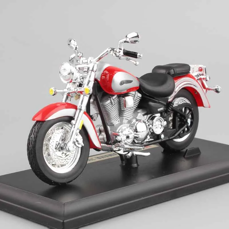 1/18 масштабные детские мини металлические Литые под давлением YAMAHA 2001 Road Star Silverado touring cruiser модели мотоциклов Коллекция игрушек для детей