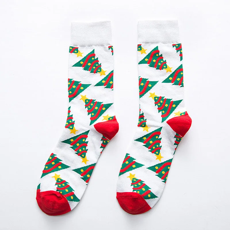 Urgot, 5 пар/лот, модные рождественские носки для женщин, Забавные милые зимние женские Чулочно-носочные изделия, хлопковые носки в стиле Харадзюку, Calcetines