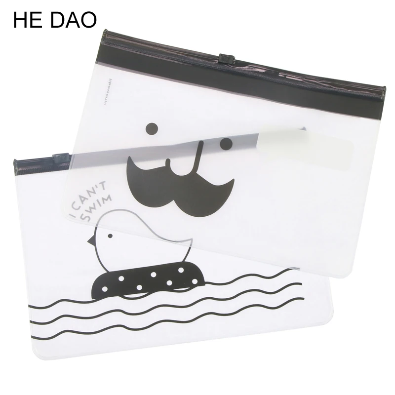 1х каваи прозрачная курица ручка сумка Карандаш держатель для хранения школьные