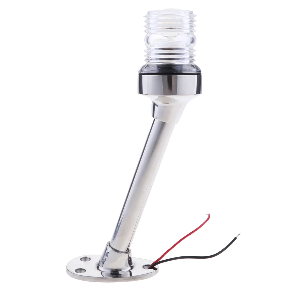 DC 12V 5W Морская Лодка Яхта понтон кормовой якорь навигационный свет 9,05"