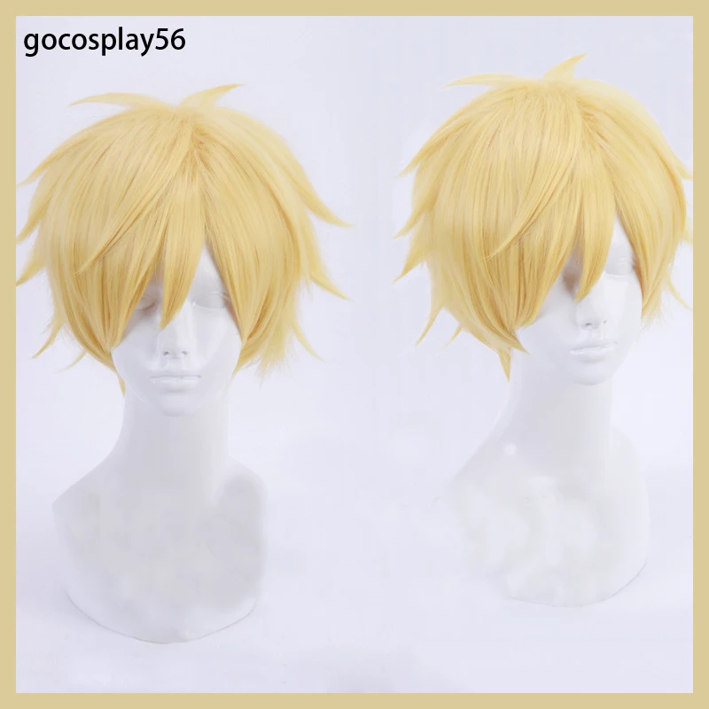 Хэллоуин Банановая рыба Aslan Jade Callenreese Eiji Okumura желтый парик для косплея Hair | Отзывы и видеообзор -32905661352