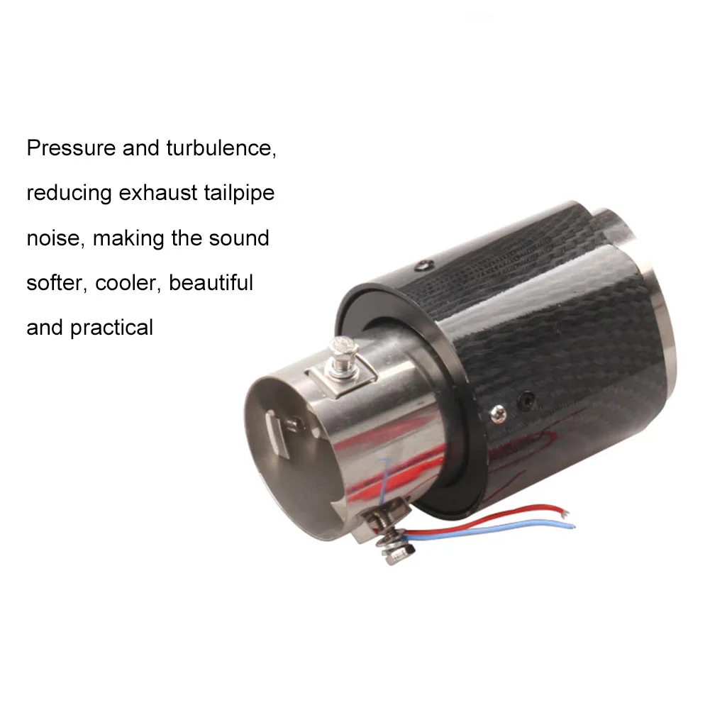 Автомобильный глушитель выхлопной трубы наконечник со светодиодный светильник