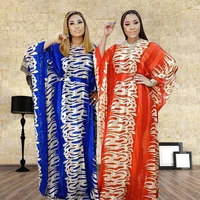 abaya dubai muslim dress lady party european clothes american clothing geometric pattern printing african design loose robe