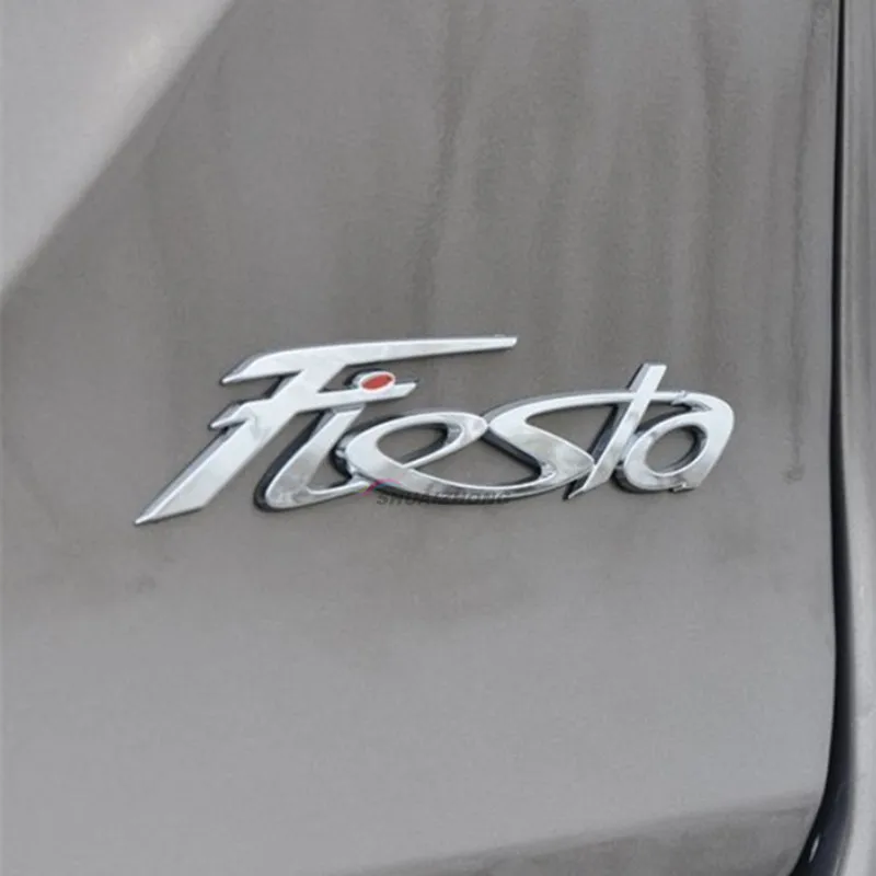 Наклейка 3D Fiesta из АБС пластика аксессуары для стайлинга автомобиля значок на