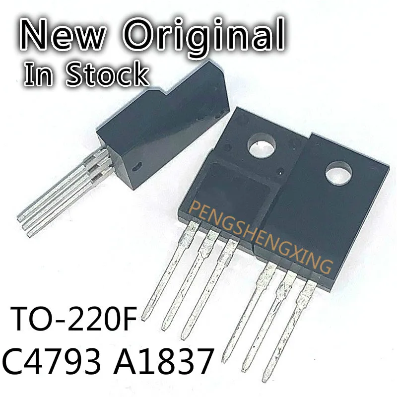 10 шт./лот 2SC4793 TO220F 2SA1837 TO-220F C4793 A1837 новые оригинальные Точечные продажи |