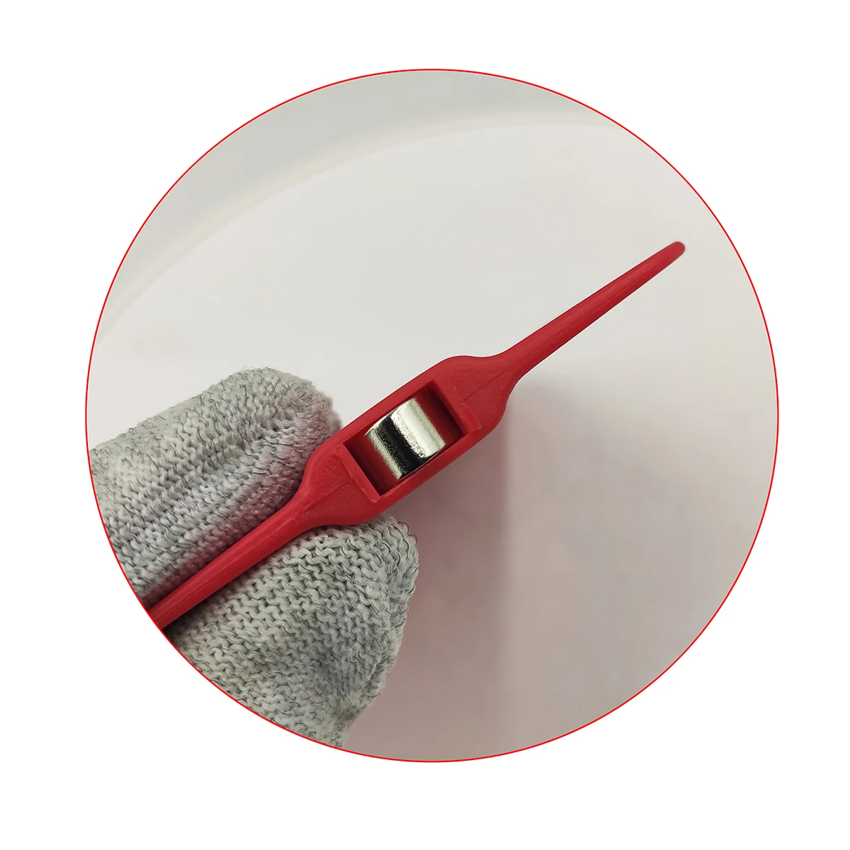 Скребок защитный Магнитный Красный 5 шт. 5A64 | Автомобили и мотоциклы