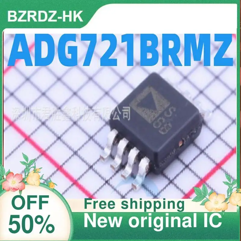 

1 шт. ADG721 ADG721BRM ADG721BRMZ S6B MSOP-8 новый оригинальный IC