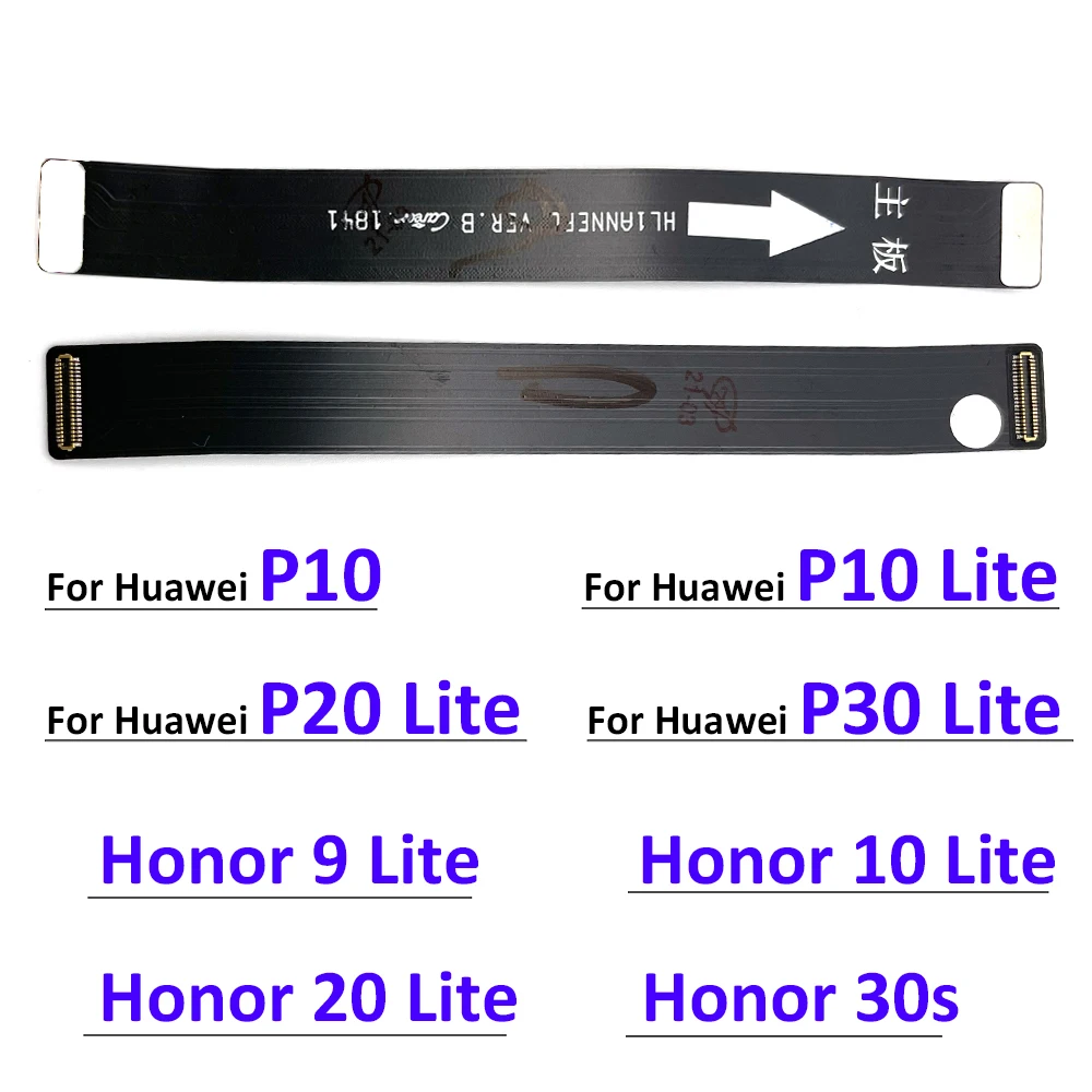Материнская плата гибкий кабель для Huawei P9 P10 P20 P30 Lite / Honor 9 10 20 30S запасные части |