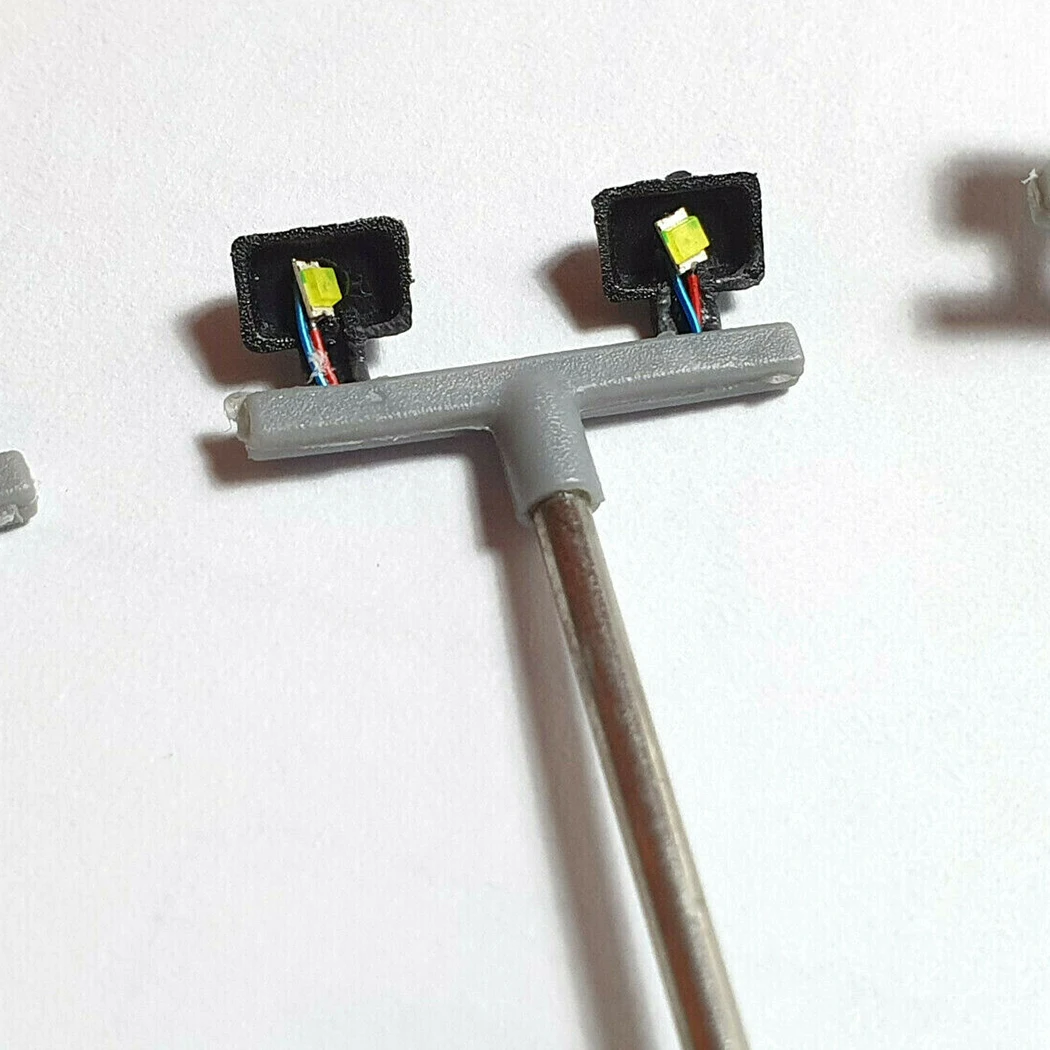 Светодиодные фонари модели OO 00 Guage 1:76 детали аксессуары пейзаж 5 упаковок |