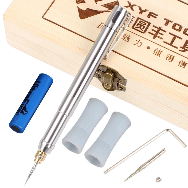 Зарядный маленький Электрический шлифовальный маленький нефритовый игровой металлический Электрический инструмент для резьбы по дереву резьбы для полировки ножей