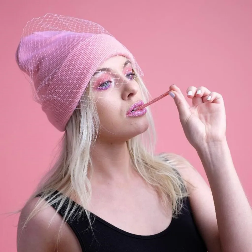 Женская шляпа Новая Элегантная Вуаль Сексуальная сетчатая вязаная теплая