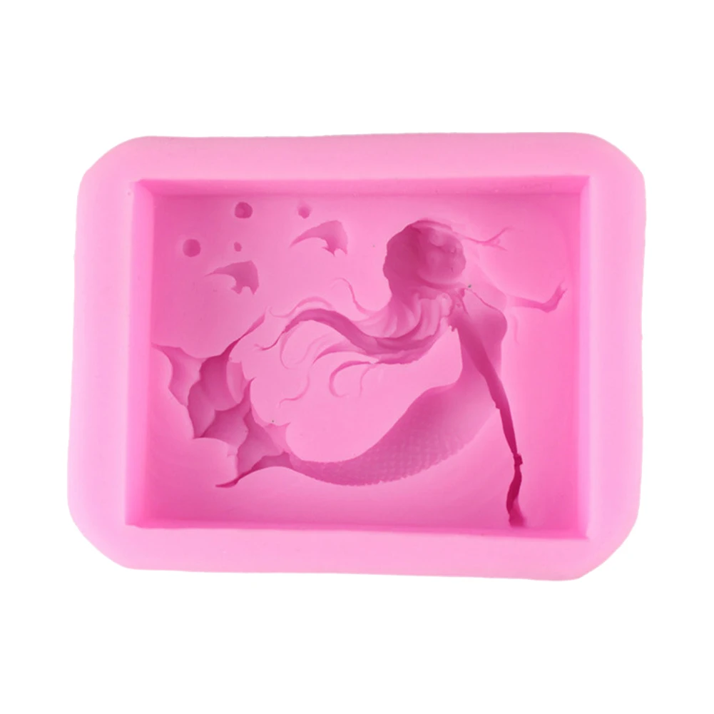 

Vintage Fairy Flowers Soap Mold Candle Silicone Cake Candy Decoration Chocolate Fondant Molds DIY