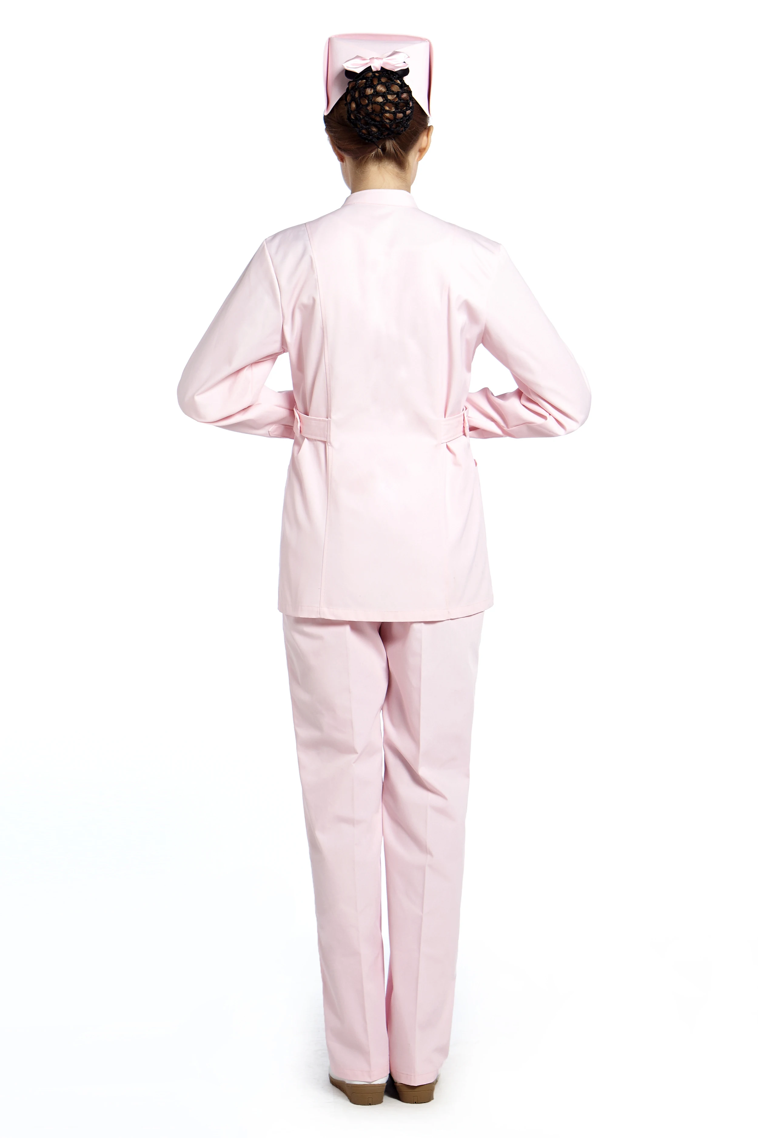 Розовый для ролевых игр медсестра набор Рабочая одежда больниц Туника Штаны