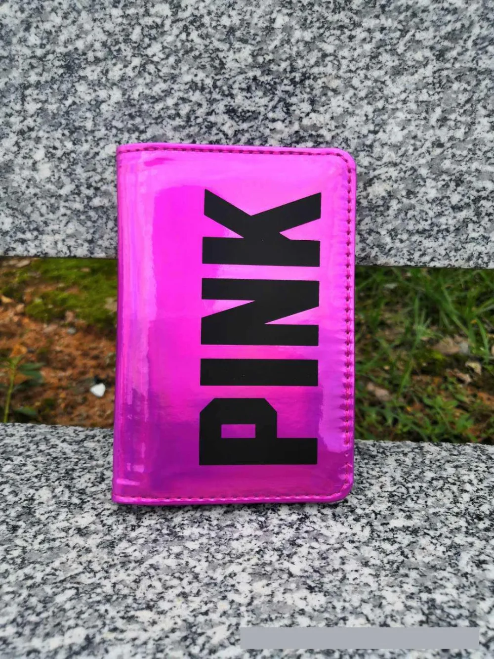 New card protection pink Wallet Bank purse Holder Id Bank Card Case Protection Credit Card Holder rfid wallet