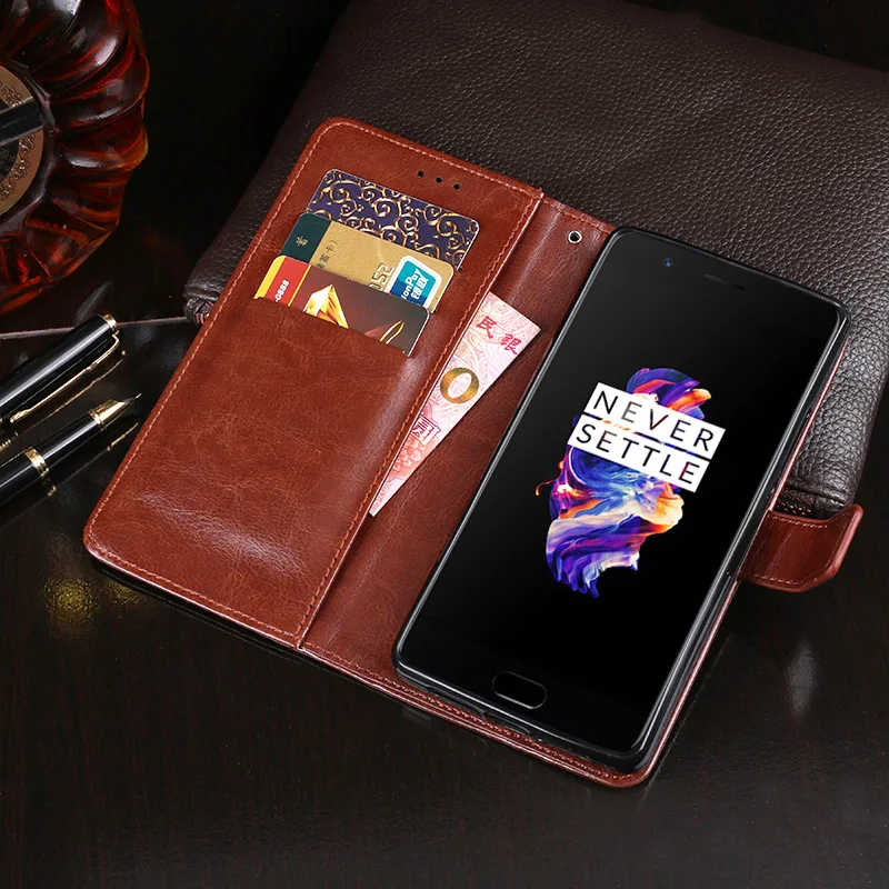 Чехол для OnePlus 5 кожаный чехол с магнитной застежкой размером дюйма рисунком Crazy