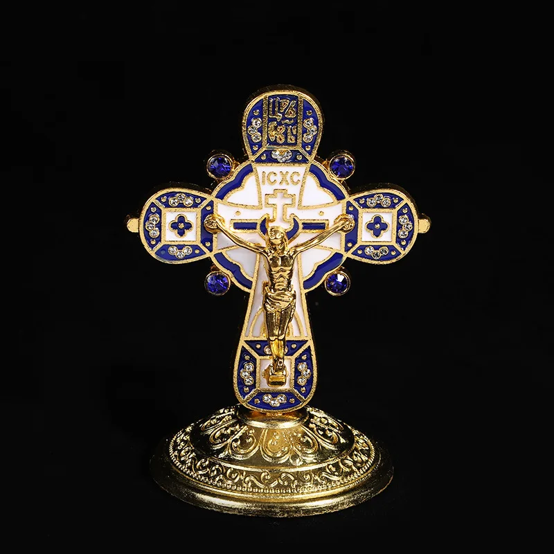 Jesus Cross Orthodox Catholic Icon Religious Home Decoration Church Crafts | Дом и сад