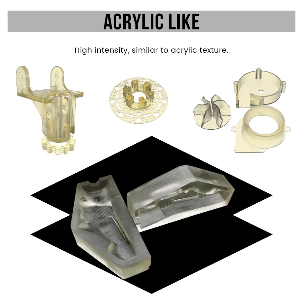 

PANCURE 260 HDT 3D-Printer Material Photosensitive Resin UV-Curable Acrylic-Like LCD DLP SLA High Printing Yield 405nm 500g