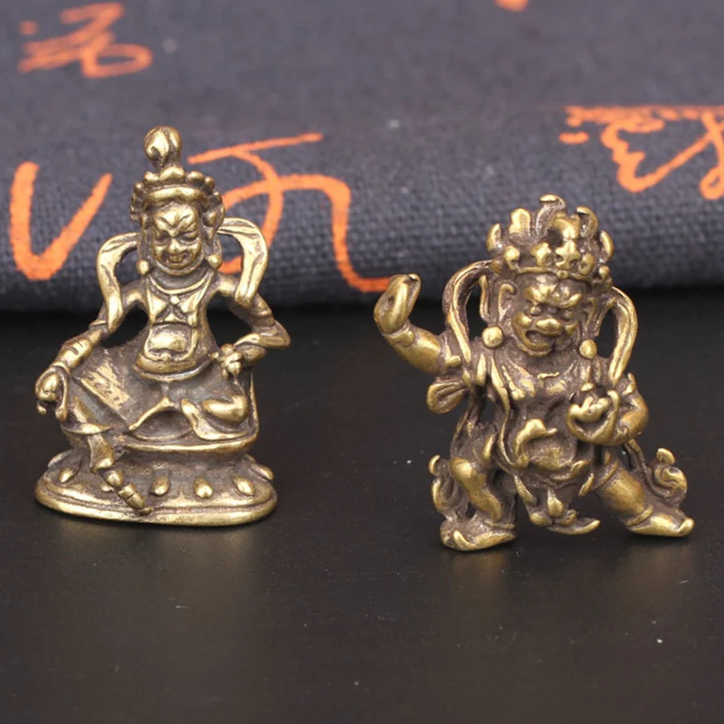 Фигурки из чистой меди с тремя обезьянами фигурки не говорят что слушайте