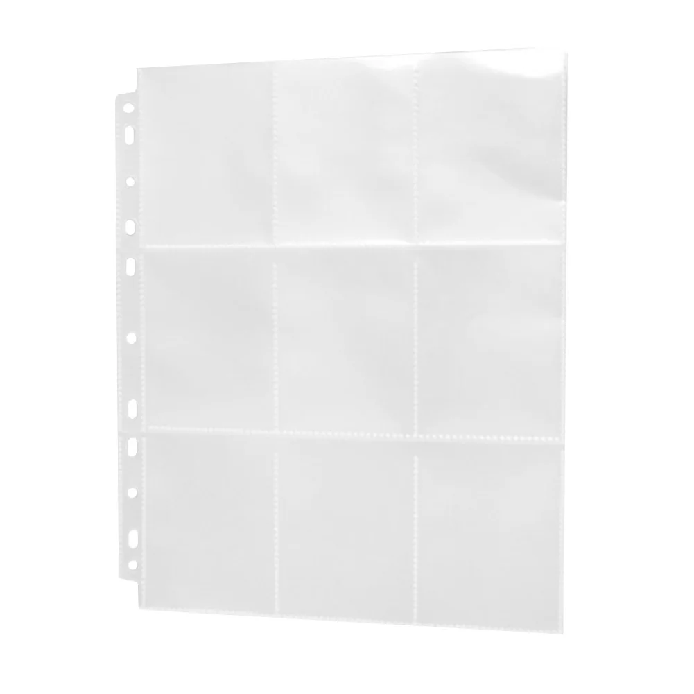 450 Pockets Coin Holder Home Transparent Replacement Parts Storage Wallets For Trading Cards Sleeves Game Practical Album Pages | Дом и сад