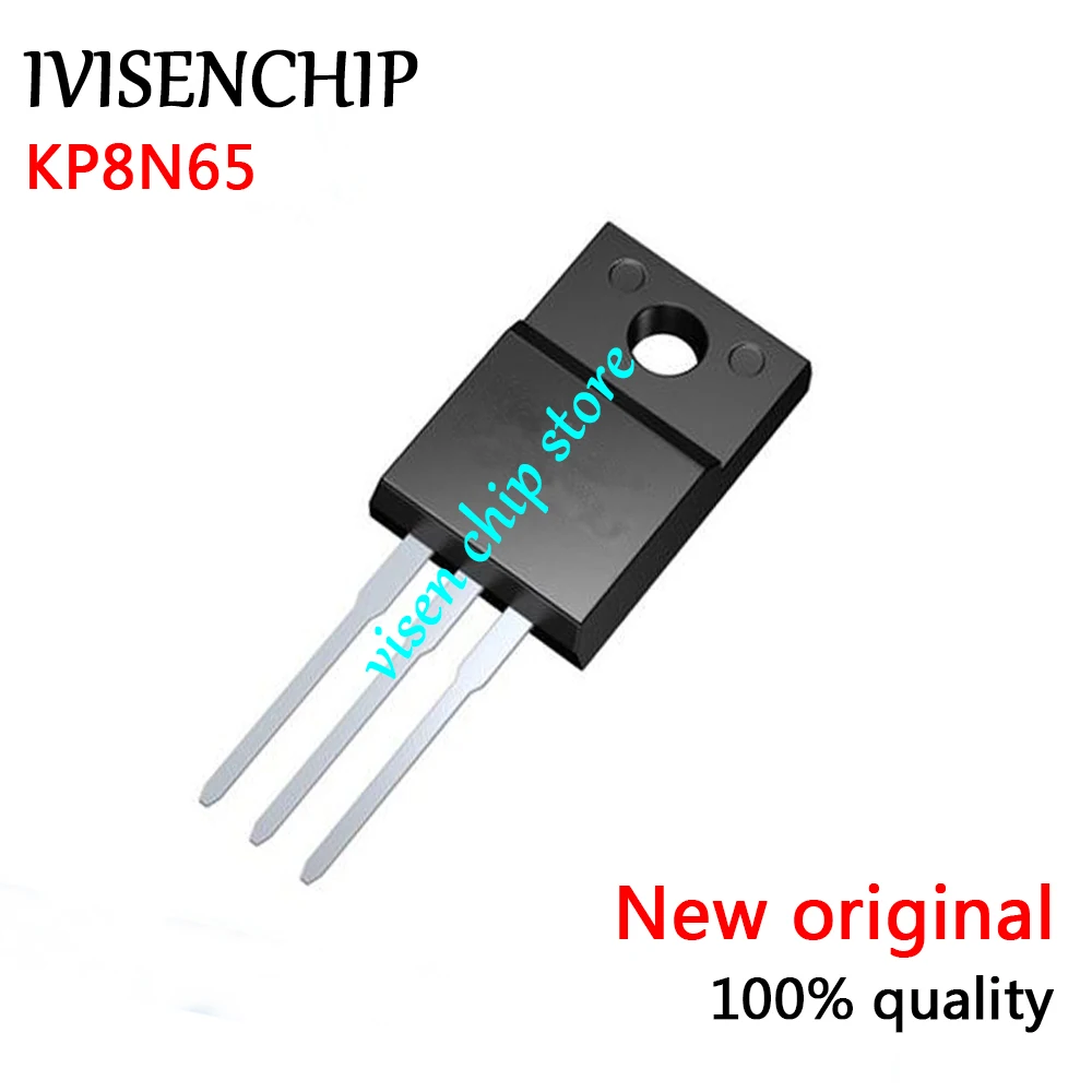 

10pcs KP8N65 KP8N65F KP8N65F-U/PF MOSFET TO-220