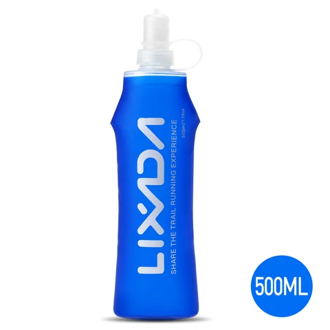 Lixada 250 мл/500 мл/300 мл/380 мл мягкая бутылка складная, не содержит Бисфенол А, гидратационная бутылка для воды для улицы, бега, пешего туризма, велоспорта