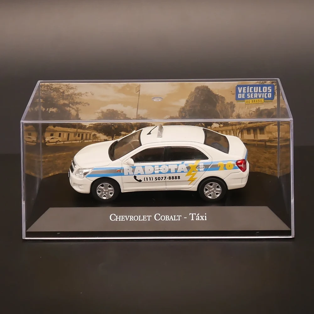 Ixo 1:43 Шевроле Кобальт такси литая модель автомобиля металлическая
