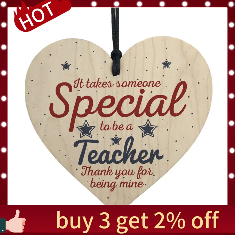 Деревянная любовь рождественский чип висячая Подарочная доска кулон в форме