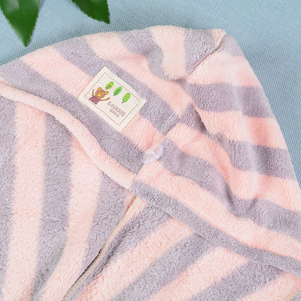 

Adult And Child Hair Quick Drying Hat After Shower Hair Magic Microfiber Solid Towel Cap Super Absorption Bathroom Accessories