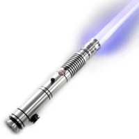lgt lightsaber xeno pixel metal hilt force heavy dueling light saber infinite color changing with 9 sound fonts smooth swing