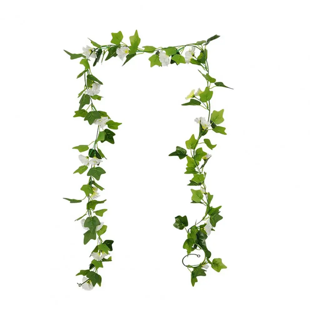 

1Pc 220cm Fake Plants Thick Eco-friendly Faux Silk Flower Artificial Vine Hanging Flowers for Home