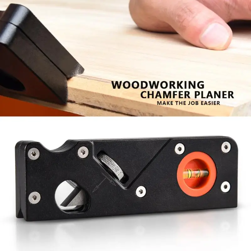 

Woodworking Chamfering Trimming Planer 45 Degree Beveling Angle Corner Shaving Planer Edge Cutter for Carpenter Accessories