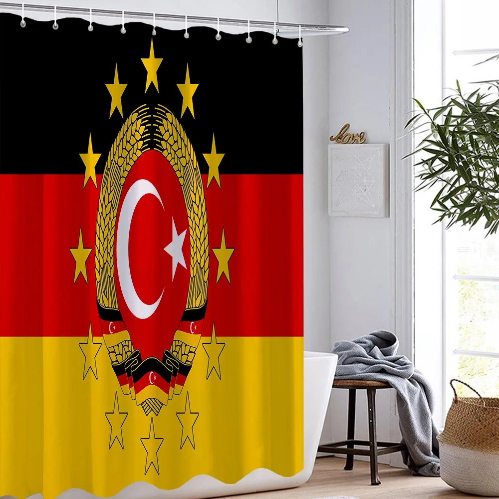 

3d National Flag Shower Curtain Cartoon Shower Curtains Washable Bathroom Curtain Colorful Custom Shower Curtains Dropshipping